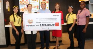 McDonald's celebra el "Gran Día" en Panamá a beneficio de la niñez