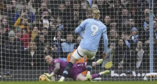 Crisis del Manchester City se Profundiza: Haaland Falla Penal en Empate con Everton