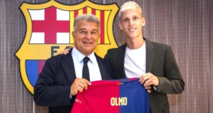 FC Barcelona espera resolución judicial sobre inscripción de Dani Olmo