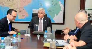 Presidente Mulino se reúne con proveedores afectados por el cierre de la mina de cobre