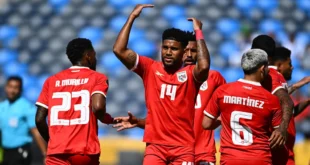 Panamá debuta con contundente triunfo 5-2 sobre Guadalupe en la Copa Oro 2025