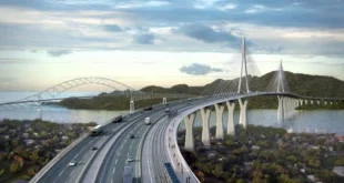 Trabajos del cuarto puente sobre el Canal de Panamá muestran progresos significativos
