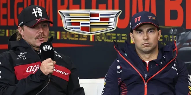 Cadillac F1 Relega a Checo Pérez y elige a Valtteri Bottas como Piloto Principal para 2026