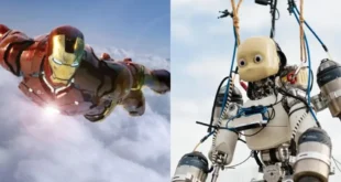‘Iron Man’ es real: Primer vuelo de un Robot Humanoide impulsado por Jetpack desarrollado por el Instituto Italiano de Tecnología