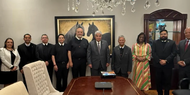 Presidente Mulino recibe al Superior General de los Hermanos de La Salle y fortalece lazos con la Educación lasallista en Panamá
