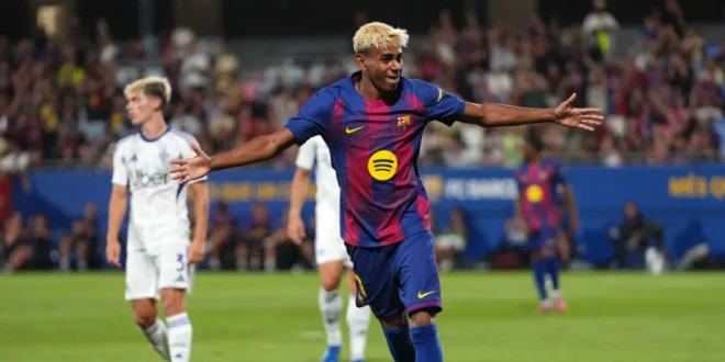 Barcelona Arrolla 5-0 al Como en el Trofeo Joan Gamper con una Actuación Estelar de Lamine Yamal