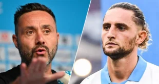 De Zerbi Explota: Rabiot Fuera del Marsella por Indisciplina y la Respuesta de su Madre
