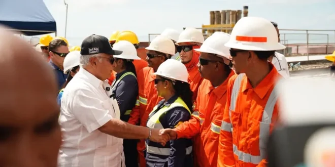 Presidente Mulino Supervisa la Construcción del Muelle Multipropósito en Puerto Armuelles