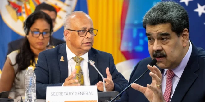 Ramdin Esquiva la Dictadura: Polémica en la OEA por su Postura ante Maduro