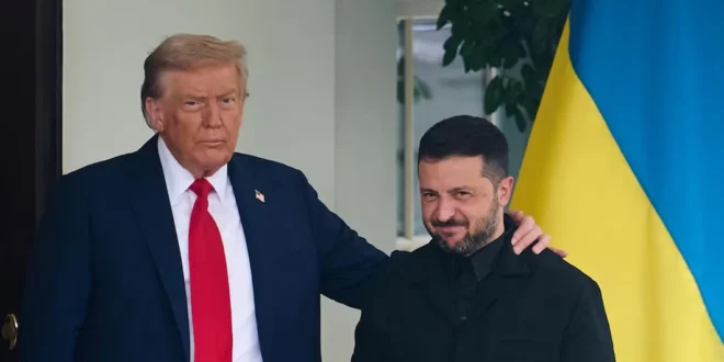 Tras Reunión con Zelenski, Trump estudia Apoyo Aéreo a Ucrania como Vía hacia la Paz