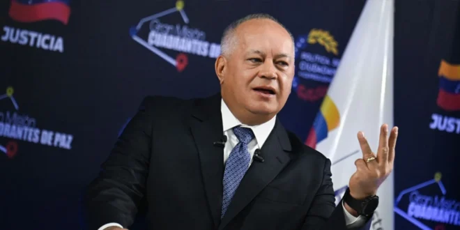 Diosdado Cabello Acusa a la DEA de Usar el Narcotráfico como Pretexto para Atacar a Venezuela