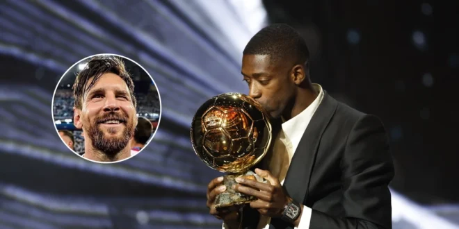 El gesto de Lionel Messi con Dembélé tras ganar el Balón de Oro 2025: Un reconocimiento mutuo