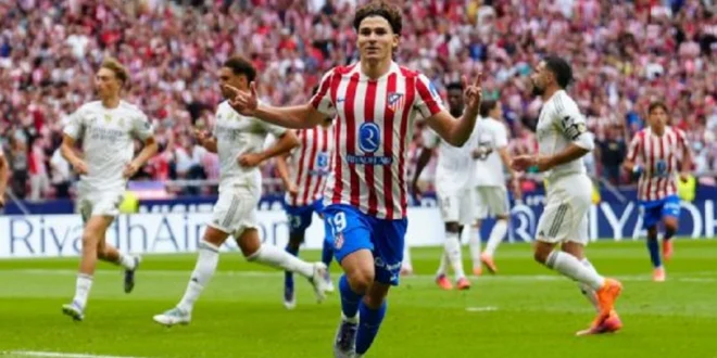 Festival de Goles en el Clásico: El Atlético Vence 5-2 al Real Madrid con Julián Álvarez como Figura