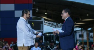 Intercambio de Banderas en Paso Canoas Fortalece los Lazos entre Panamá y Costa Rica