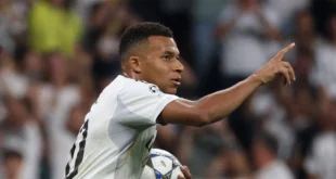 Mbappé guía la victoria del Real Madrid en el debut de Murillo en la Champions League