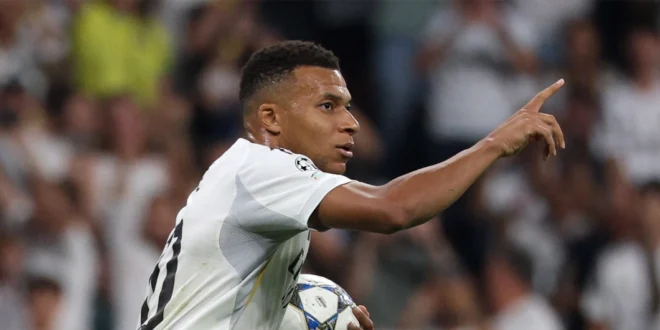 Mbappé guía la victoria del Real Madrid en el debut de Murillo en la Champions League