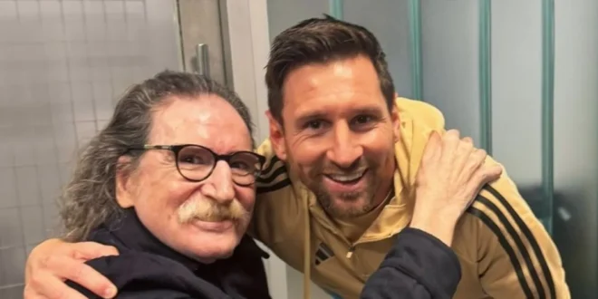 Messi y Charly García: Un abrazo entre el fútbol y el rock que conmueve Argentina