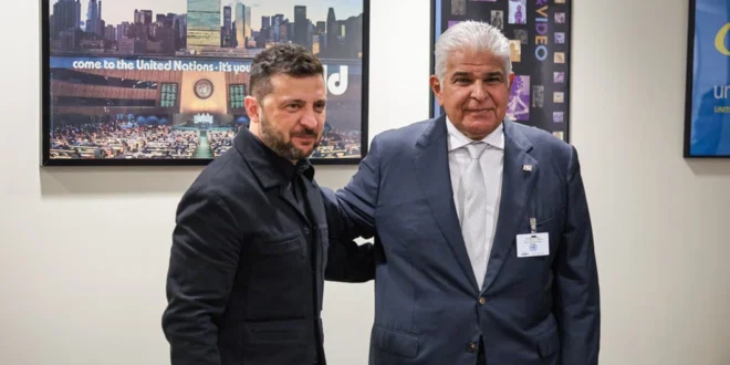Presidente Mulino Pide a Zelensky que Ucrania se Adhiera al Tratado de Neutralidad del Canal de Panamá