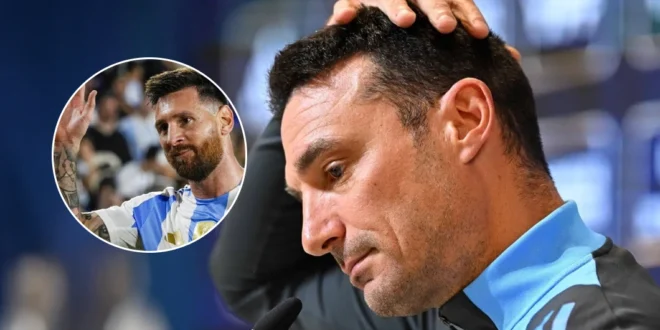 Scaloni se emociona al hablar del posible último partido de Messi en Argentina: ¿Un adiós a la Albiceleste?