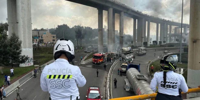 Tragedia en Iztapalapa: Explosión de Pipa de Gas Deja Cuatro Muertos y 90 Heridos