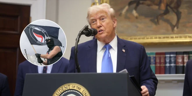 Trump Designó a Antifa como una Organización Terrorista Nacional