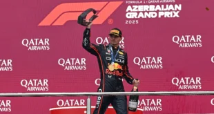 Verstappen Gana el GP de Azerbaiyán y Consigue un "Grand Chelem", un Récord Particular en la F1