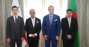 Canciller Martínez-Acha recibe cartas credenciales de representantes de Austria, Bangladesh y Malta