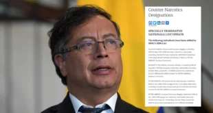 EE.UU. sanciona al presidente colombiano Gustavo Petro por presuntos vínculos con el narcotráfico