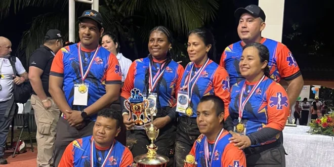 Paramédicos Panameños Brillan en Campeonato de Destrezas en Veraguas