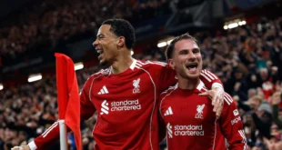 Alexis Mac Allister le da la victoria al Liverpool sobre el Real Madrid en la Champions League