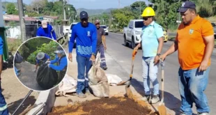 La Alcaldía de Panamá impulsa plan integral de reparación vial