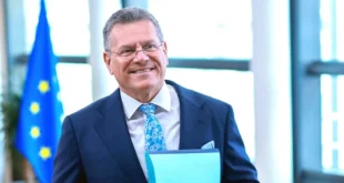Comisario europeo de Comercio y Seguridad económica, Maros Sefcovic