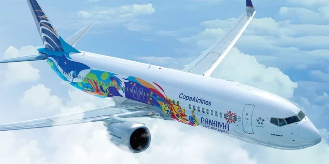 Avión de Copa Airlines