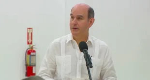 Felipe Chapman durante el anuncio de la nueva estrategia fiscal de Panamá