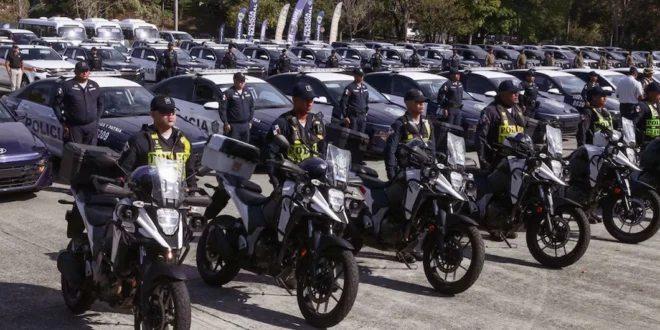 Nuevos vehículos de la Policía Nacional y estamentos de seguridad en Panamá