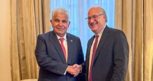 Reunión estratégica entre el presidente Mulino y el presidente del Grupo BID Ilan Goldfajn en Panamá.