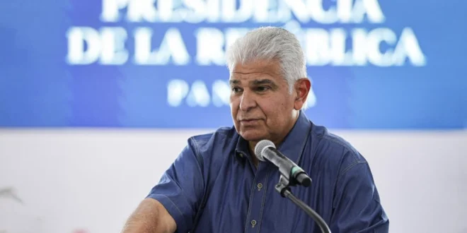 Presidente Mulino durante Conferencia de Prensa