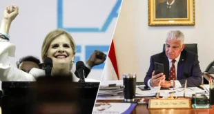 Presidente Mulino y la presidenta electa de Costa Rica Laura Fernández