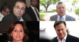 Abogado penalista Roiz Alberto Navarro, Kenia Porcell, Rolando López Pérez, Juan Carlos Varela