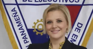 Giulia De Sanctis, Presidenta de la Asociación Panameña de Ejecutivos de Empresa