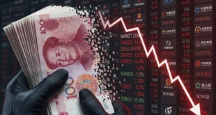 Bolsas chinas caen por la incertidumbre global ante la escalada en Oriente Medio