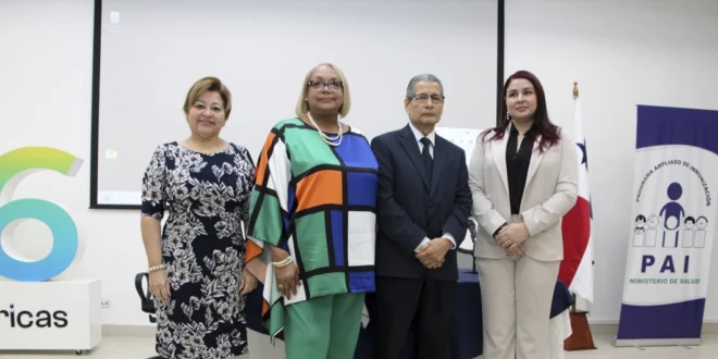 Panamá refuerza capacitación en vacunas para prevenir brotes de sarampión y mejorar la cobertura nacional de inmunización.