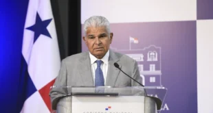 Presidente Mulino durante Conferencia de Prensa