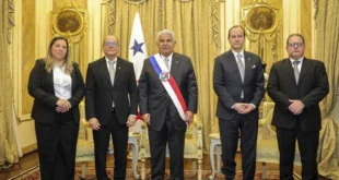 Presidente Mulino recibe cartas credenciales de cinco nuevos embajadores en Panamá