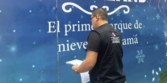 Multa por “nieve falsa”: Acodeco sanciona con $15 mil a creador de Snowland Panamá