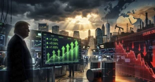 Petróleo se desploma y bolsas repuntan tras giro de Trump sobre Irán