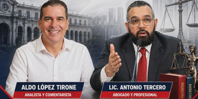 Aldo López Tirone asegura que Mulino no viola ninguna Ley al designar al Licenciado Antonio Tercero y manda a los opinólogos a dejar de conspirar