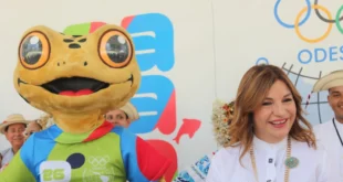 La antorcha de los Juegos Suramericanos de la Juventud ilumina Panamá