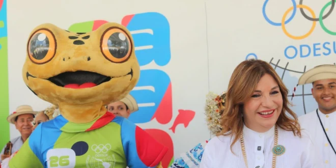 La antorcha de los Juegos Suramericanos de la Juventud ilumina Panamá