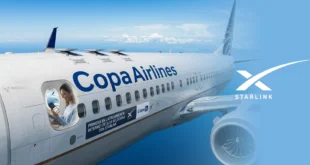 Copa Airlines marca un hito con WiFi de alta velocidad a bordo gracias a Starlink